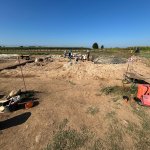 Area di scavo - Foto L Succi (autorizzazione Università di Torino - Dipartimento di Studi Storici
